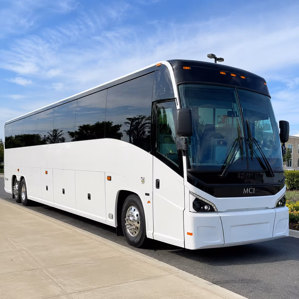 gloucester charter bus rental exterior